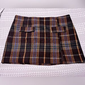 Gorgeous Dark Academia Mini Skirt